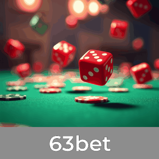 63bet: Slots Gigantes, Mesa Estratégica, Dealer Ao Vivo
