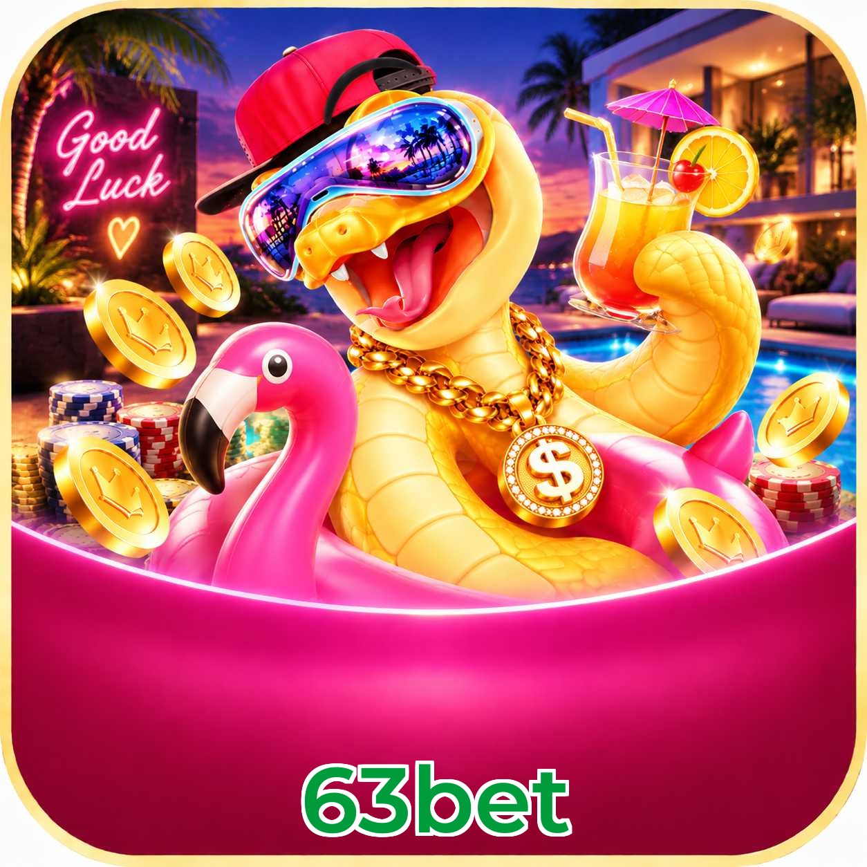 63bet Download Speed Test Logo - Teste de Velocidade Certificado