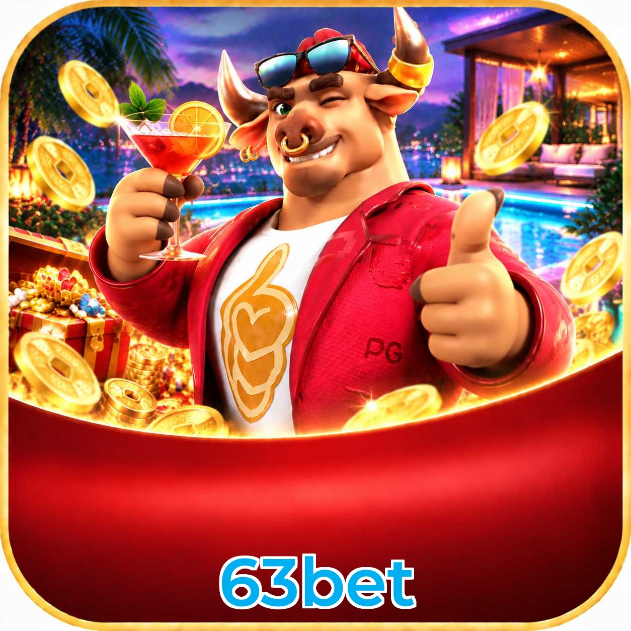Logo 63bet Telegram Canal Oficial
